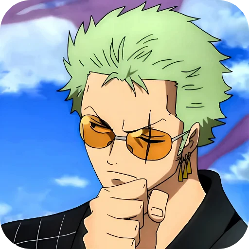 🤔 Стикер «Zoro Roronoa» для Telegram