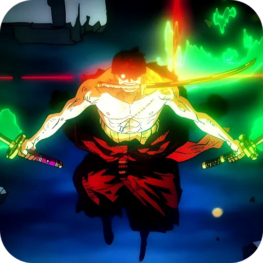 😎 Стикер «Zoro Roronoa» для Telegram