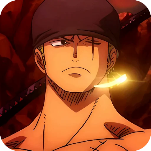 😐 Стикер «Zoro Roronoa» для Telegram