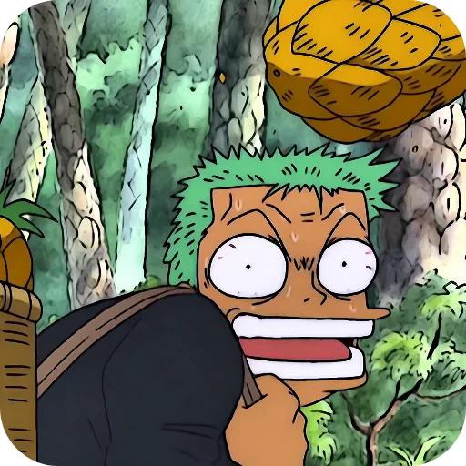 🤨 Стикер «Zoro Roronoa» для Telegram