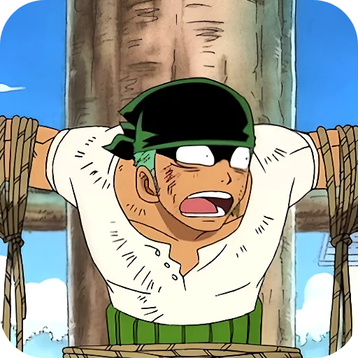 😱 Стикер «Zoro Roronoa» для Telegram