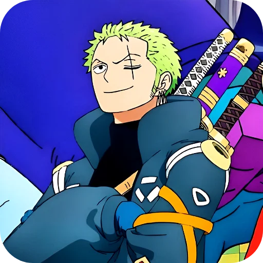😎 Стикер «Zoro Roronoa» для Telegram
