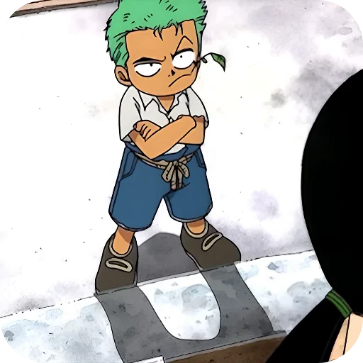 🤨 Стикер «Zoro Roronoa» для Telegram