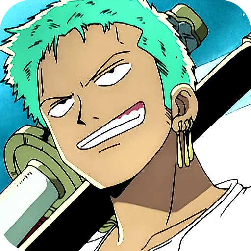 😉 Стикер «Zoro Roronoa» для Telegram