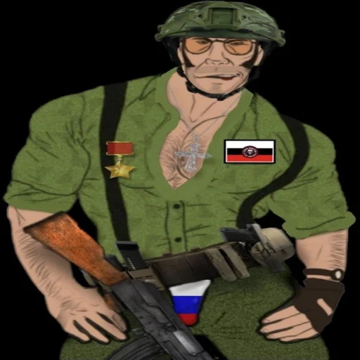 🇷🇺 Стикер «ZOV Pupsiki by» для Telegram