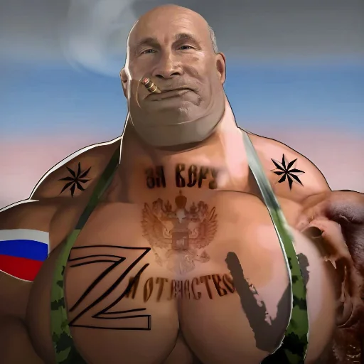 🇷🇺 Стикер «ZOV Pupsiki by» для Telegram