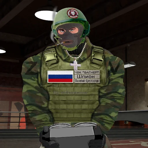 🇷🇺 Стикер «ZOV Pupsiki by» для Telegram