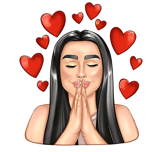 🥰 Стикер «zoyamuur» для Telegram