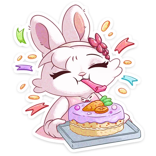 🐰 Стикер «Зозо» для Telegram