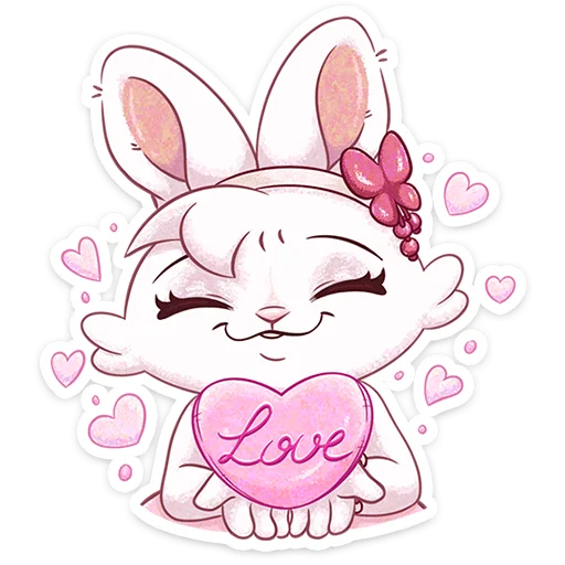 🐰 Стикер «Зозо» для Telegram