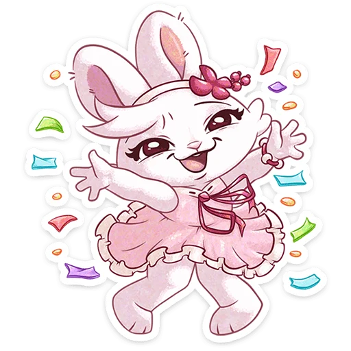 🐰 Стикер «Зозо» для Telegram