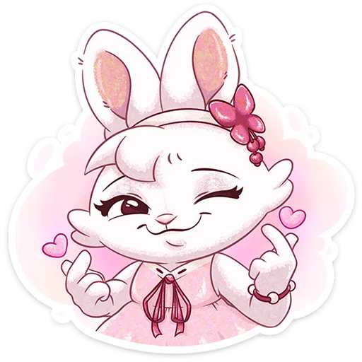 🐰 Стикер «Зозо» для Telegram