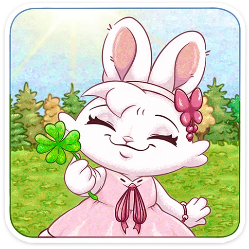 🐰 Стикер «Зозо» для Telegram
