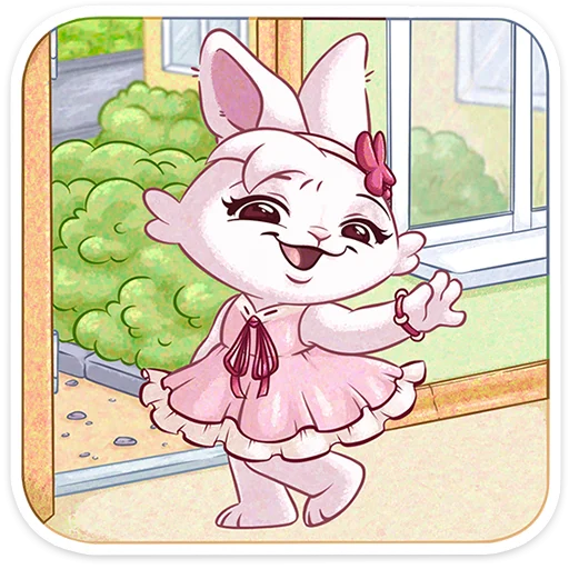 🐰 Стикер «Зозо» для Telegram