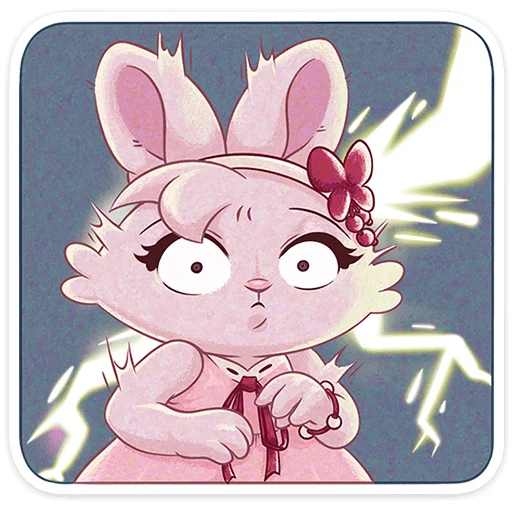🐰 Стикер «Зозо» для Telegram