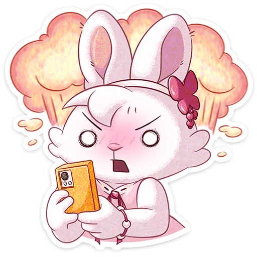 🐰 Стикер «Зозо» для Telegram