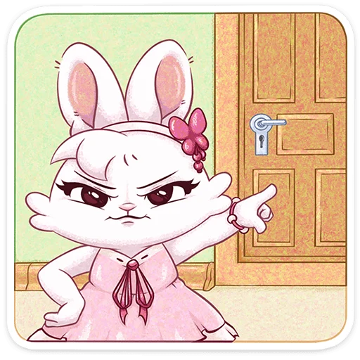 🐰 Стикер «Зозо» для Telegram