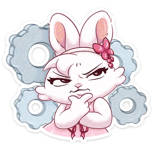 🐰 Стикер «Зозо» для Telegram