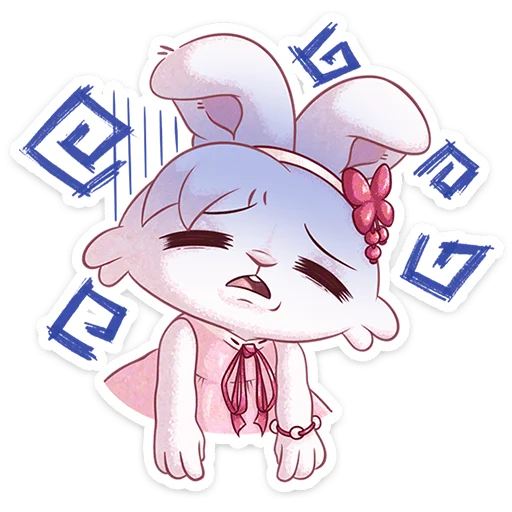 🐰 Стикер «Зозо» для Telegram