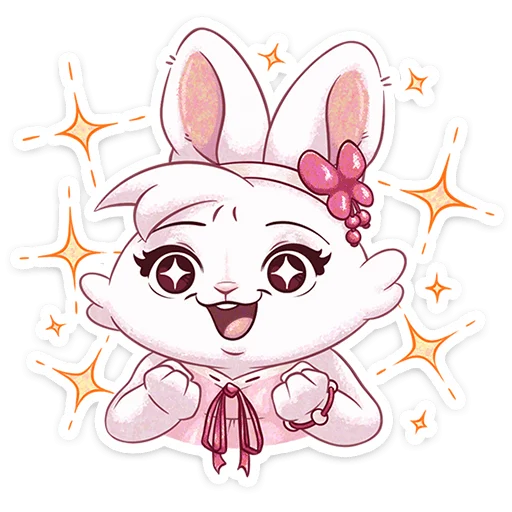 🐰 Стикер «Зозо» для Telegram