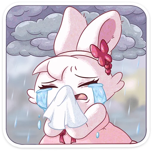 🐰 Стикер «Зозо» для Telegram