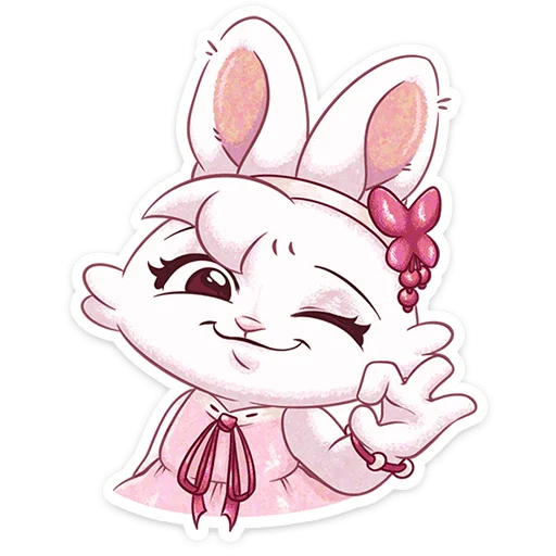 🐰 Стикер «Зозо» для Telegram