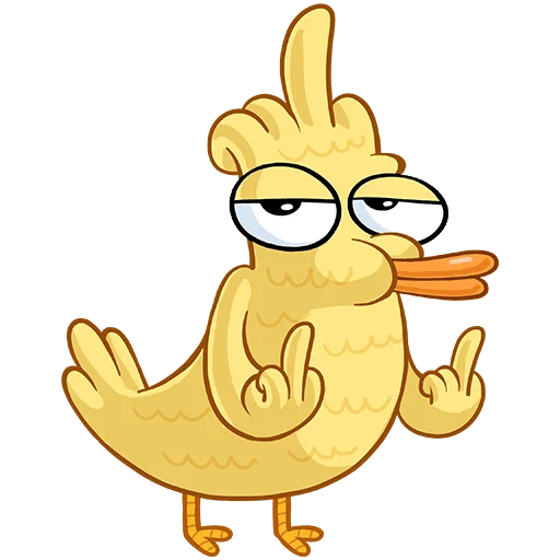 🖕 Стикер «Зак» для Telegram