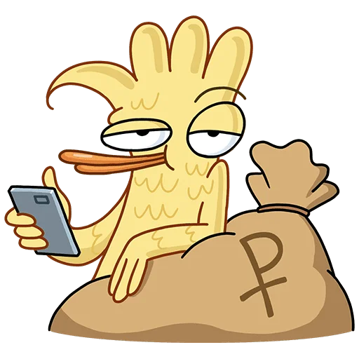 😏 Стикер «Зак» для Telegram