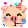 🥳 Эмодзи «Pigs» для Telegram