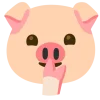 🤫 Эмодзи «Pigs» для Telegram