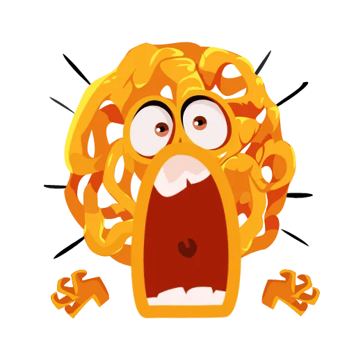 😱 Стикер «zulbia» для Telegram