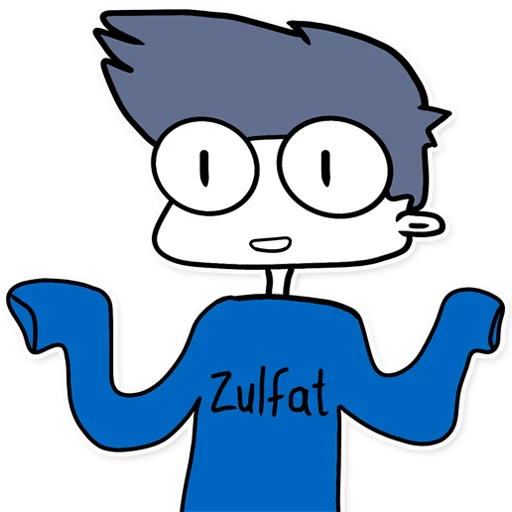 😎 Стикер «Zulfat» для Telegram