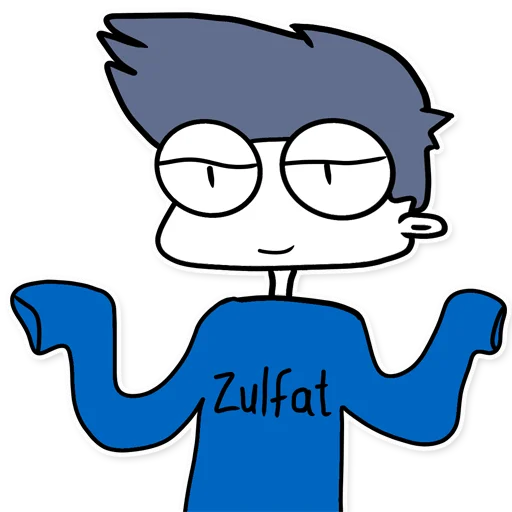 😎 Стикер «Zulfat» для Telegram