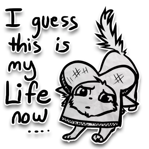 🍞 Стикер «Zuzu the Cat» для Telegram