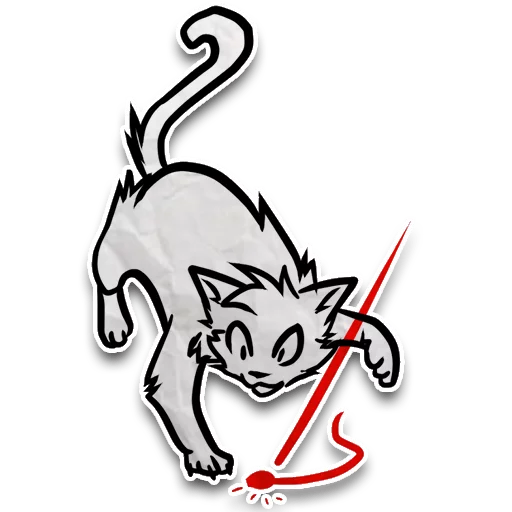 🔴 Стикер «Zuzu the Cat» для Telegram