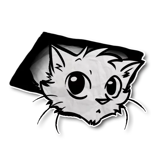 🙄 Стикер «Zuzu the Cat» для Telegram