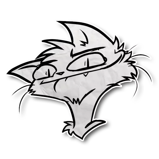 😶 Стикер «Zuzu the Cat» для Telegram