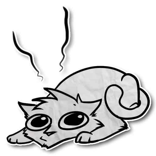 🍞 Стикер «Zuzu the Cat» для Telegram