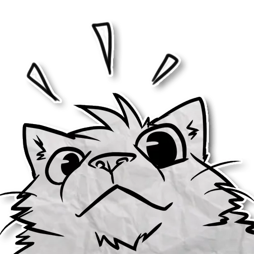 Стикерпак Zuzu the Cat для Telegram