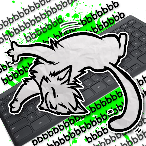 ⌨ Стикер «Zuzu the Cat» для Telegram