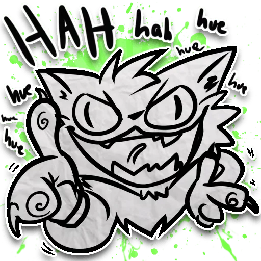 🖕 Стикер «Zuzu the Cat» для Telegram