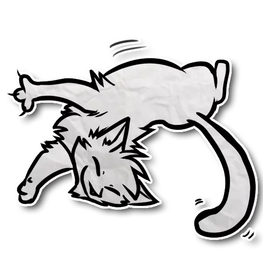 🌀 Стикер «Zuzu the Cat» для Telegram