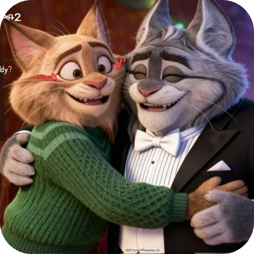 🥰 Стикер «Zootopia» для Telegram