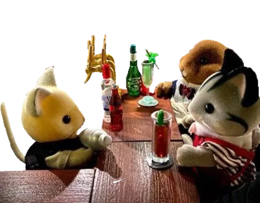 🍻 Стикер «любимые зверюшки» для Telegram