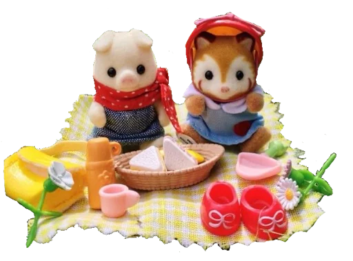 🧺 Стикер «любимые зверюшки» для Telegram