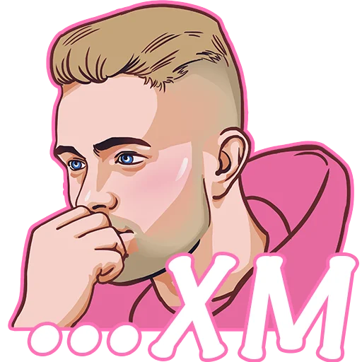 🤐 Стикер «ЗВЕЗДАЧ» для Telegram