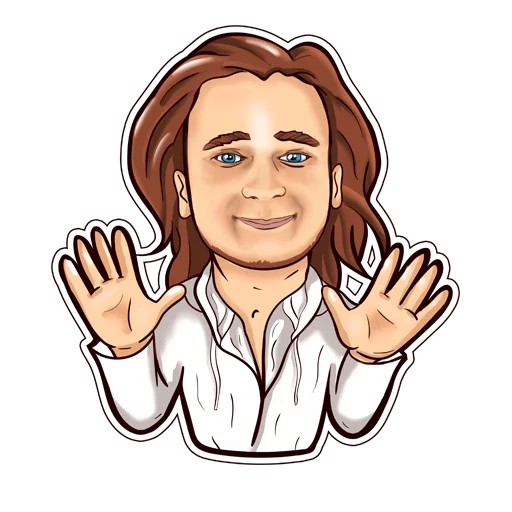 Стикерпак Звезда Района для Telegram
