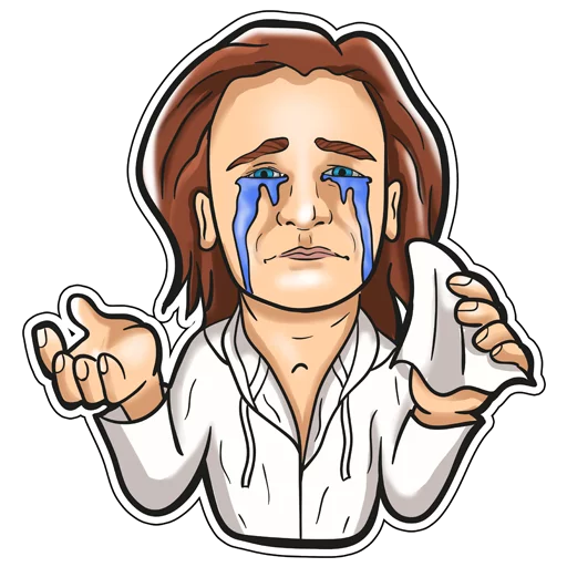 😢 Стикер «Звезда Района» для Telegram