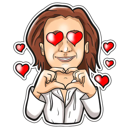 😍 Стикер «Звезда Района» для Telegram