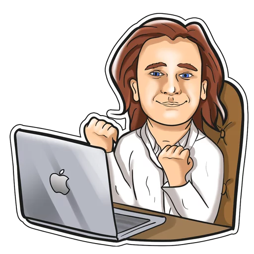 😉 Стикер «Звезда Района» для Telegram